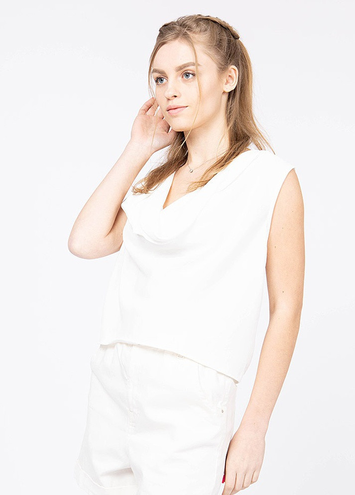 Белая летняя блуза женская Yuki