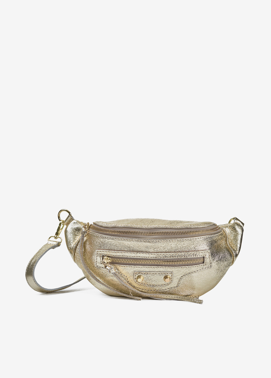 Поясная сумка кожаная женская (бананка) на пояс Regina Notte (257299123)