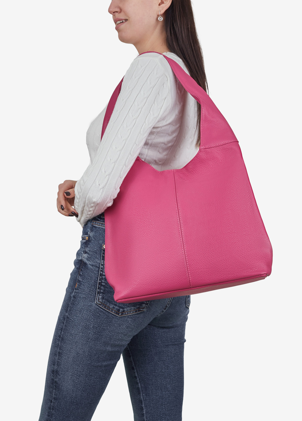 Сумка женская кожаная шоппер средняя Shopper Regina Notte (257299091)