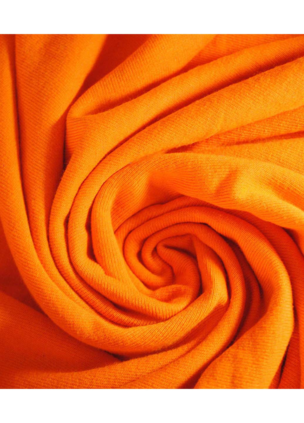 Свитшот Fruit of the Loom - крой оранжевый кэжуал - (257300270)