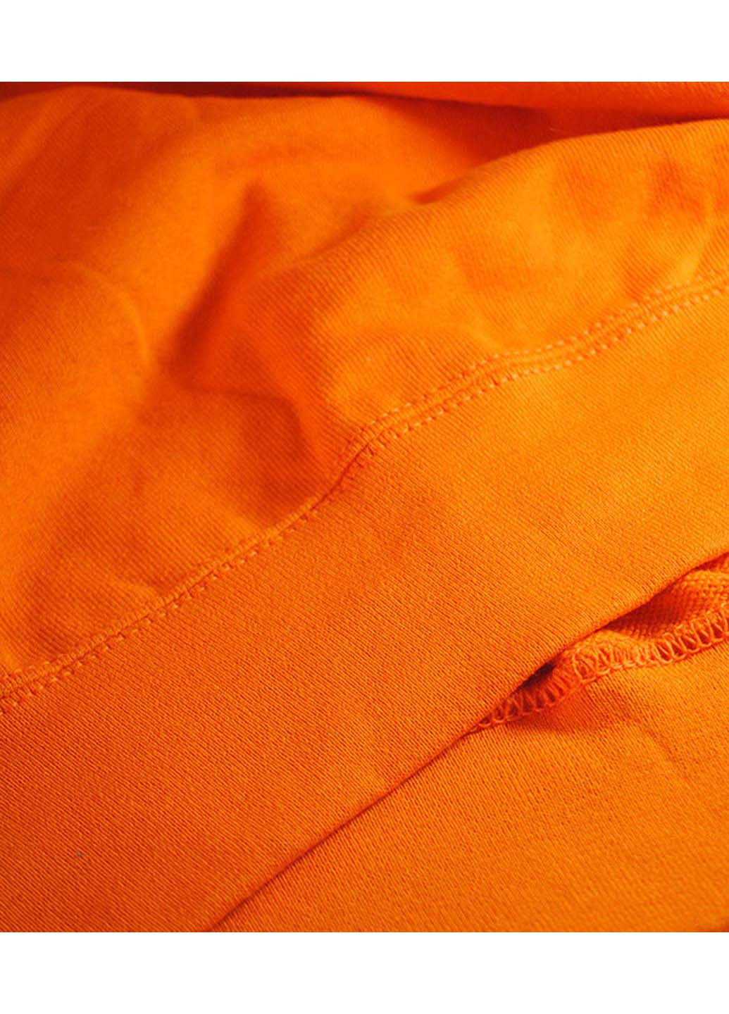 Свитшот Fruit of the Loom - крой оранжевый кэжуал - (257300216)