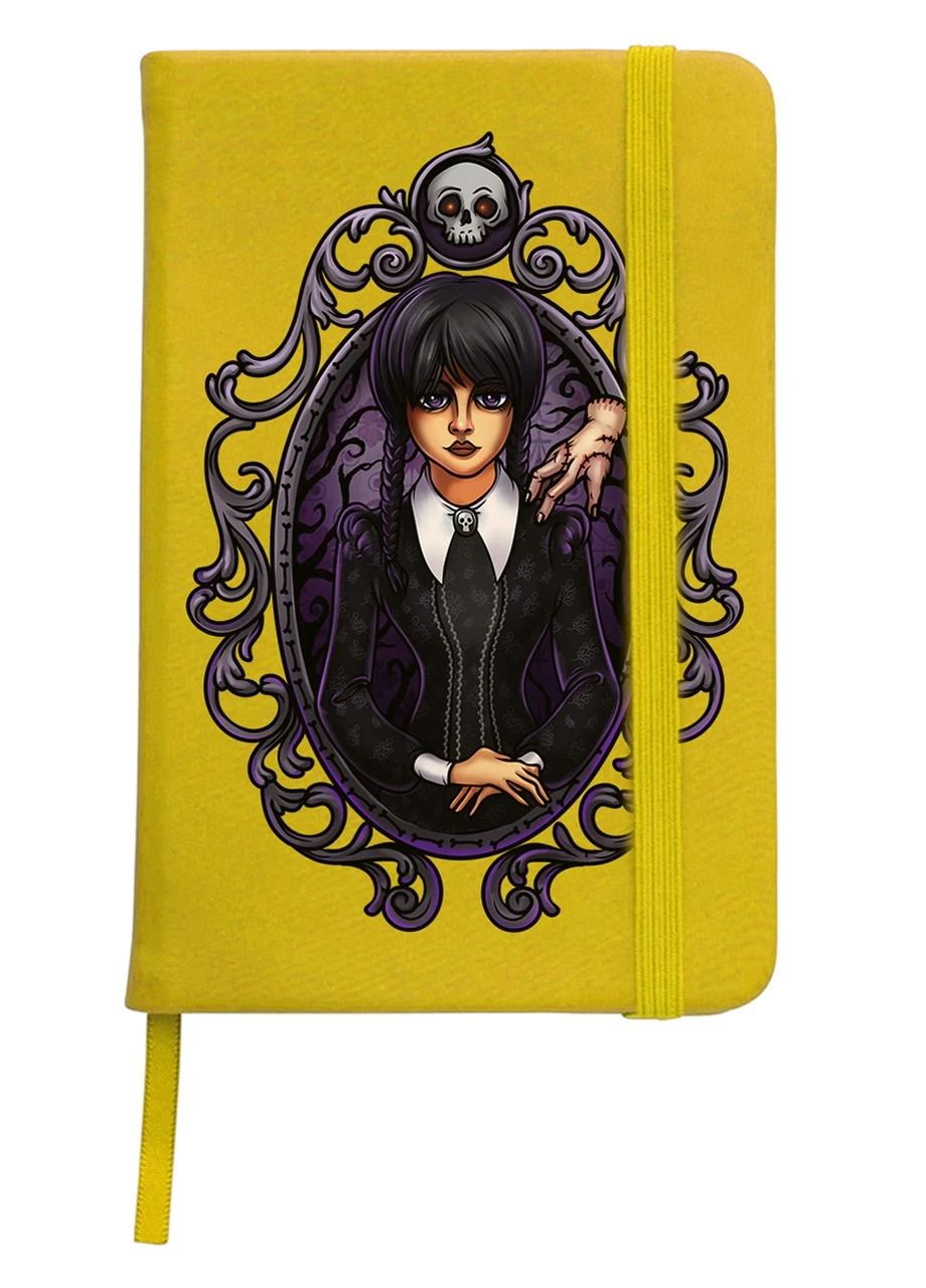 Блокнот А5 Уэнздей (Wensday) 2 Желтый (92228-3923-SY) MobiPrint (257323126)