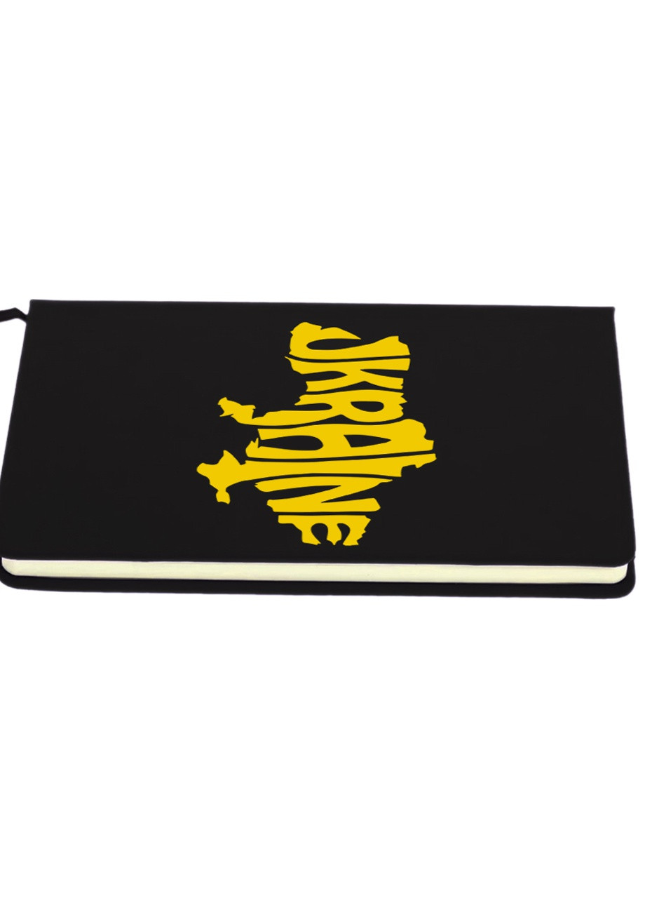 Блокнот А5 Україна Чорний (92228-3791-BK) MobiPrint (257324096)