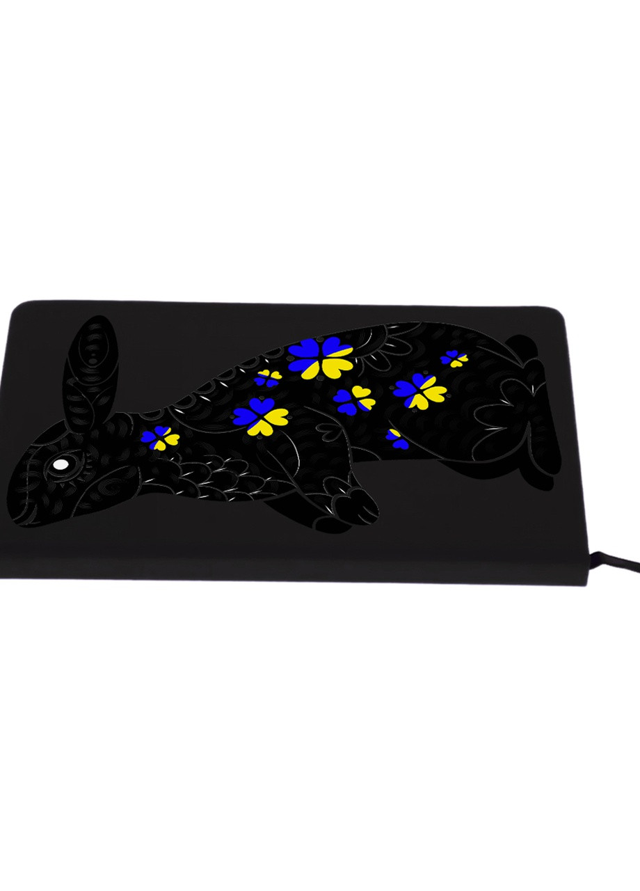 Блокнот А5 Чорний кролик Чорний (92228-3886-BK) MobiPrint (257324709)