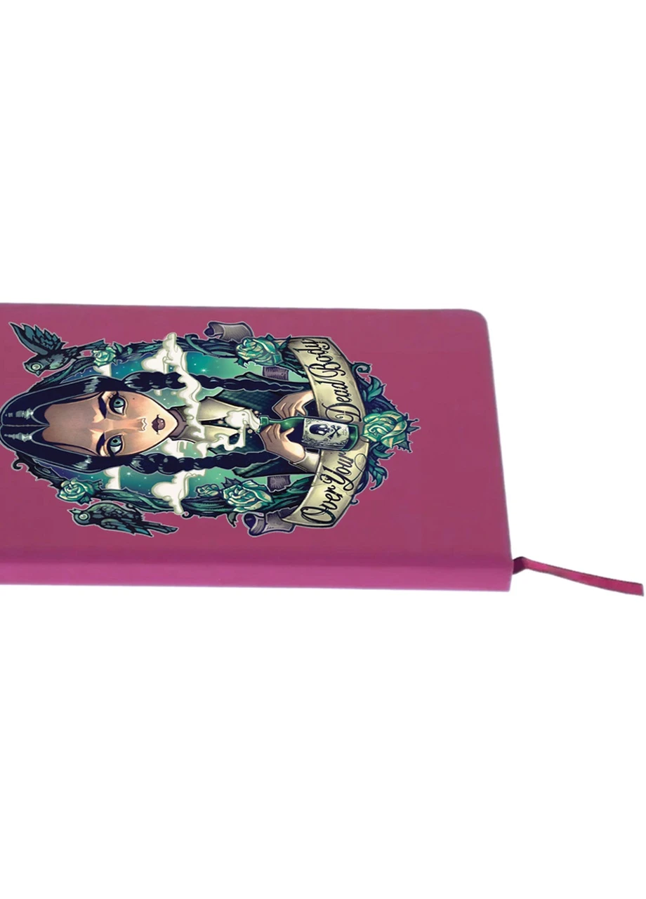 Блокнот А5 Уенсдей (Wendsday) Малиновий (92228-3922-FU) MobiPrint (257326647)