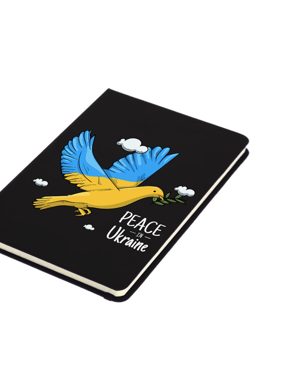 Блокнот А5 Голубь мира Черный (92228-3895-BK) MobiPrint (257325641)