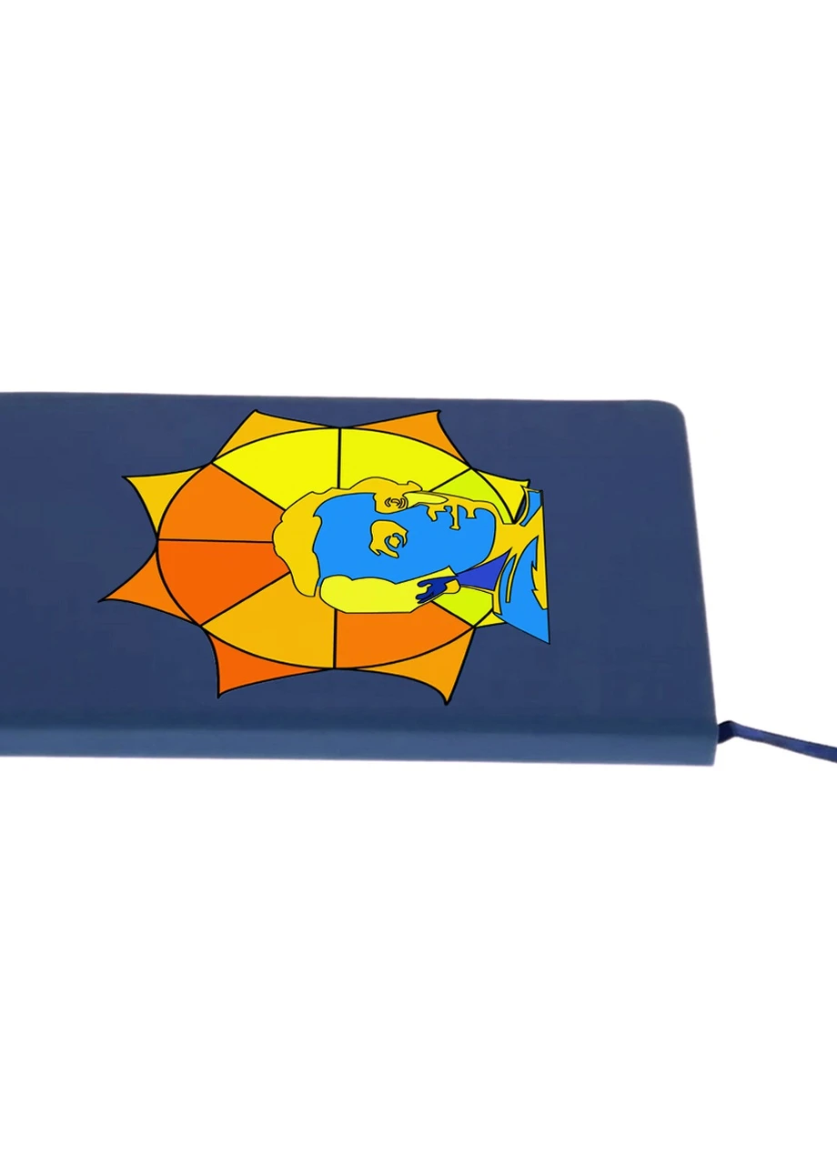 Блокнот А5 Молодой Тарас Темно-синий (92228-3898-NB) MobiPrint (257324083)