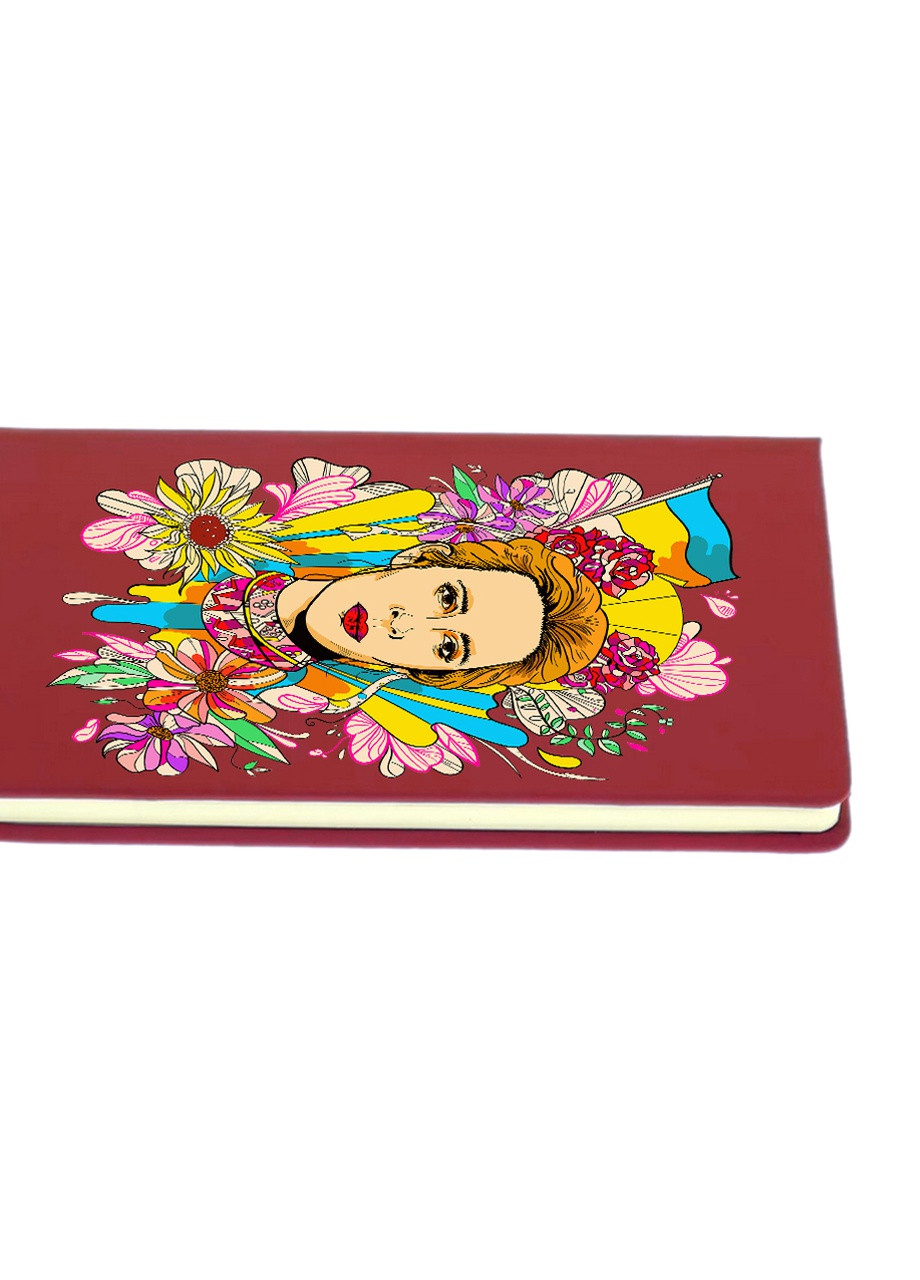 Блокнот А5 Леся Украинка (Lesya Ukrainka) Красный (92228-3897-RD) MobiPrint (257328517)