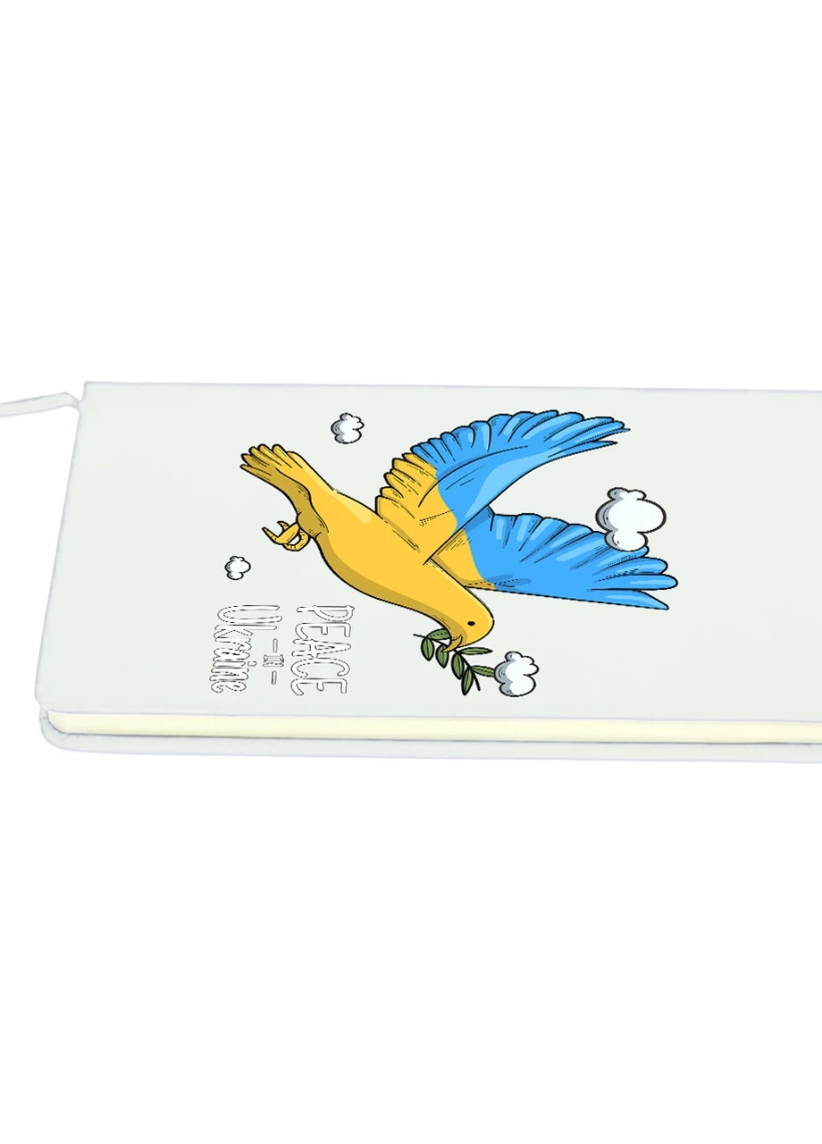 Блокнот А5 Голубь мира Белый (92228-3895-WT) MobiPrint (257322003)