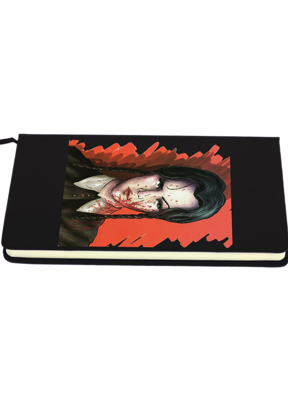 Блокнот А5 Уенсдей постер (Wendsday) Чорний (92228-3928-BK) MobiPrint (257322325)
