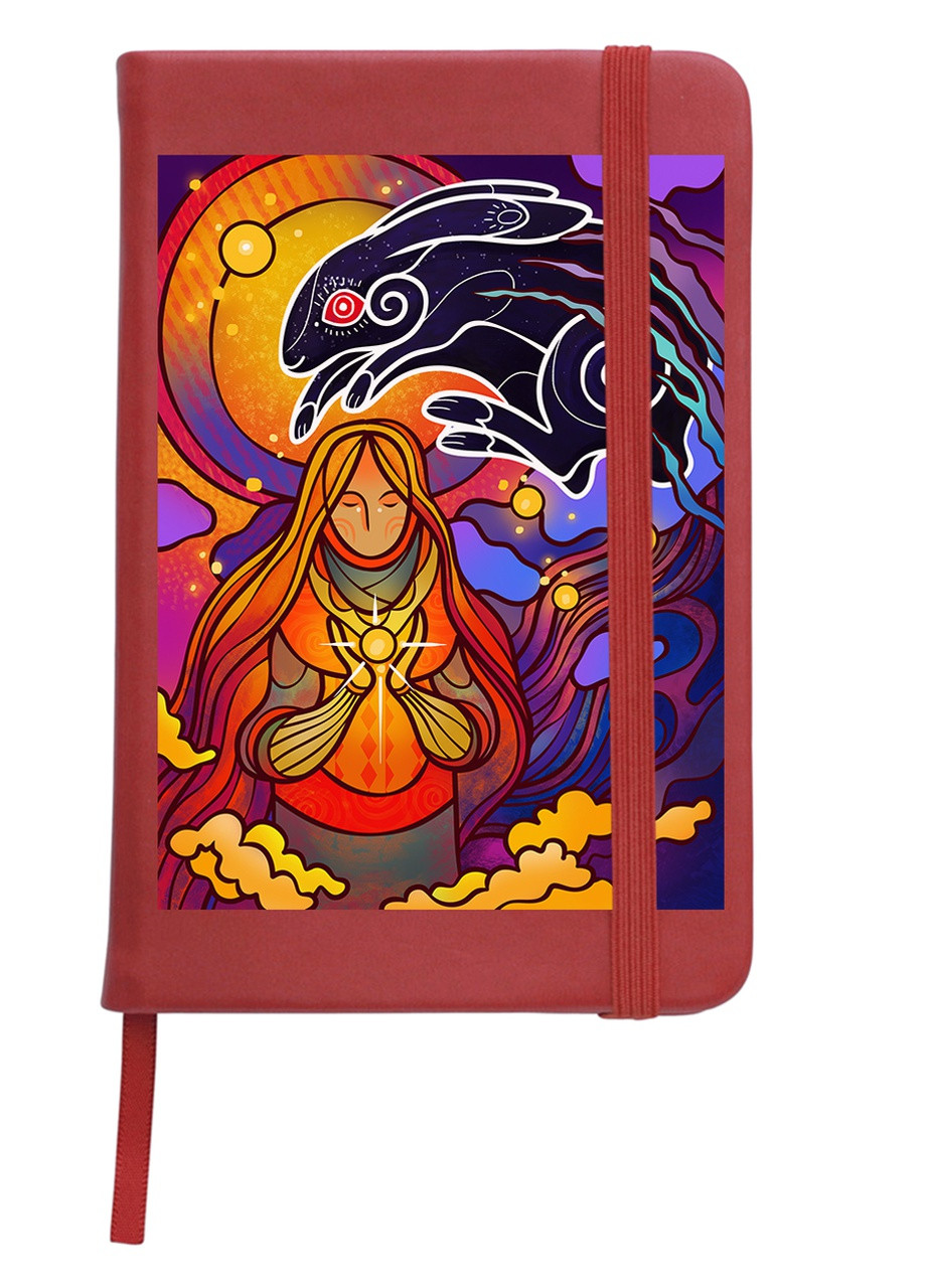 Блокнот А5 Кролик 2023 Червоний (92228-3885-RD) MobiPrint (257323935)