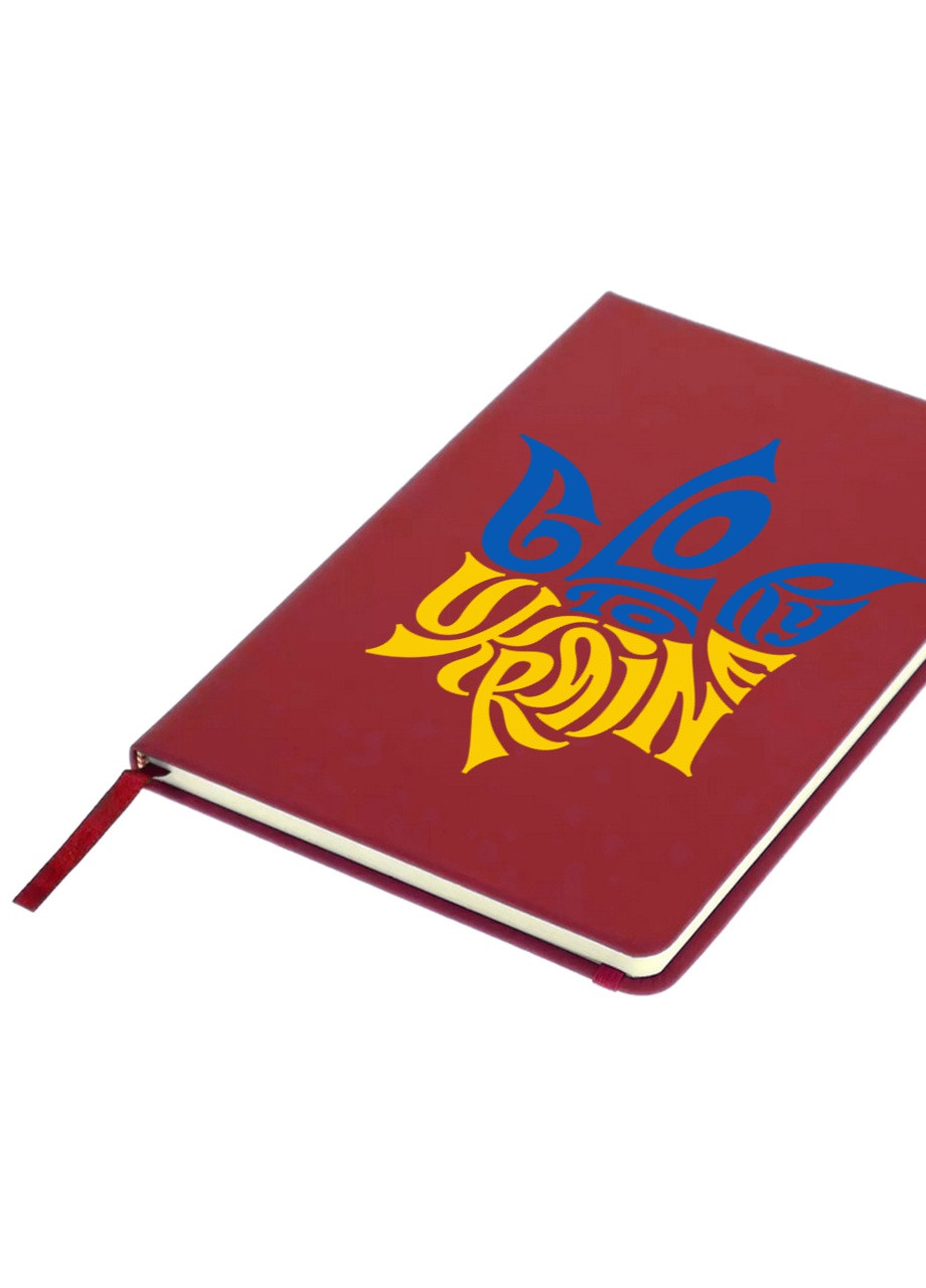 Блокнот А5 Слава Украине Красный (92228-3795-RD) MobiPrint (257327621)