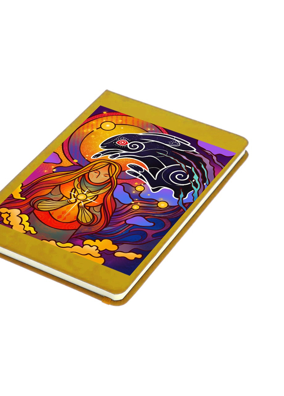 Блокнот А5 Кролик 2023 Жовтий (92228-3885-SY) MobiPrint (257326192)