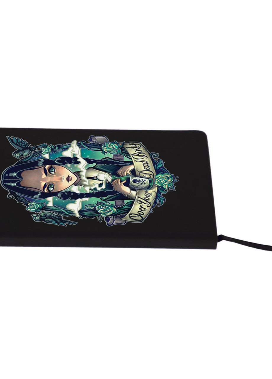 Блокнот А5 Уенсдей (Wendsday) Чорний (92228-3922-BK) MobiPrint (257327930)