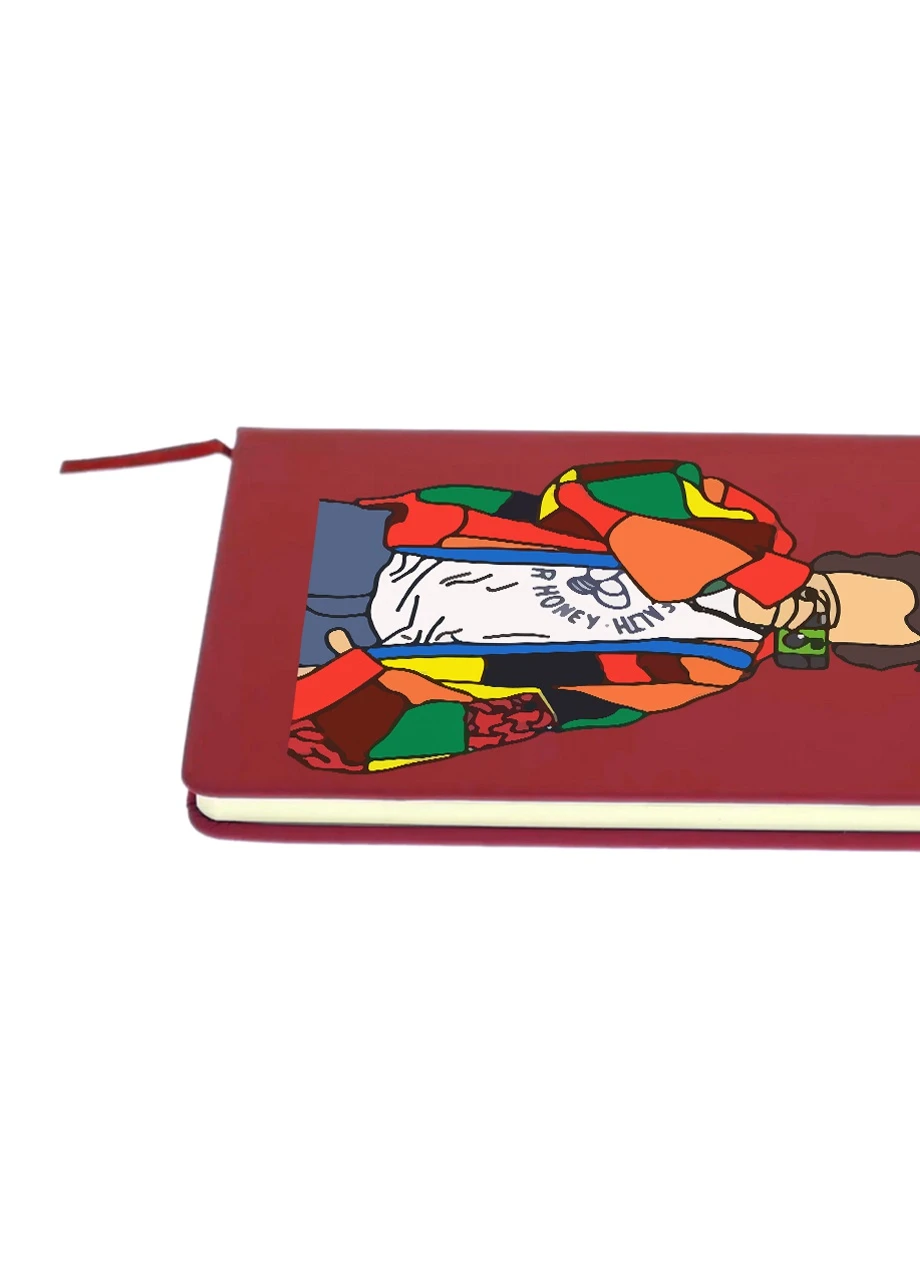 Блокнот А5 Гарри Стайлз Красный (92228-3800-RD) MobiPrint (257324274)