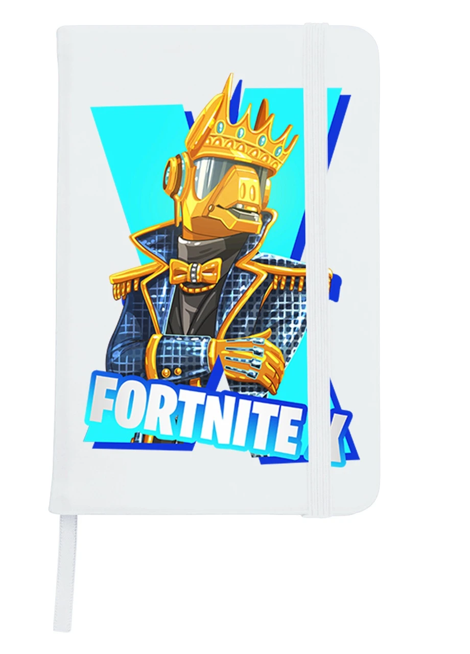 Блокнот А5 Фортнайт (Fortnite) Белый (92228-1196-WT) MobiPrint (257327153)