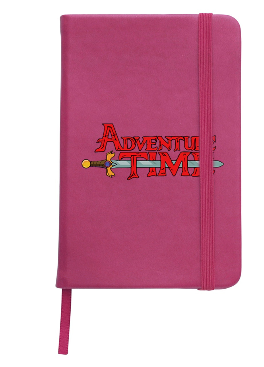 Блокнот А5 Час пригод (Adventure Time) Малиновий (92228-1582-FU) MobiPrint (257327944)