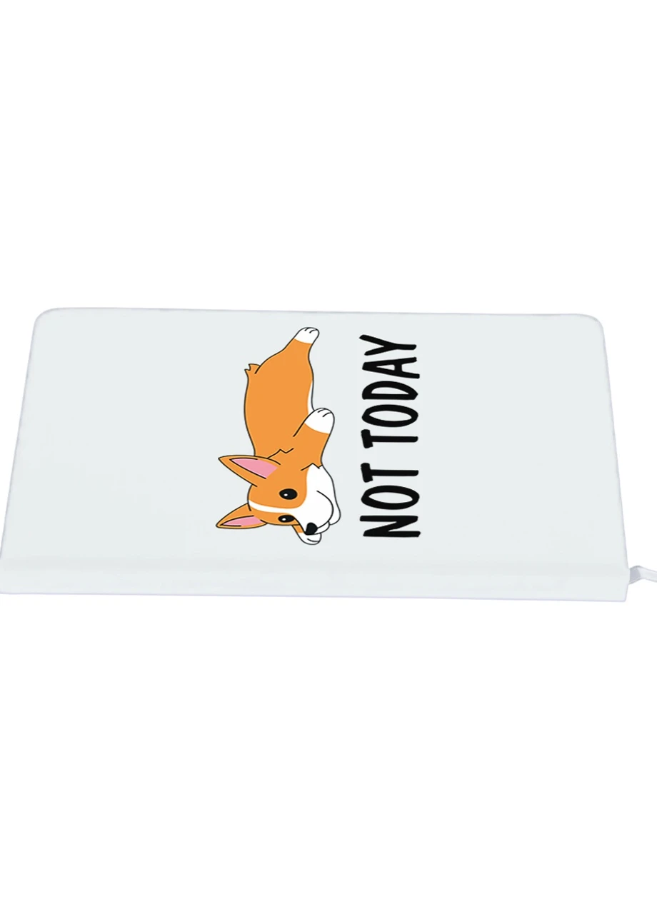 Блокнот А5 Не сьогодні (Not Today) Білий (92228-2019-WT) MobiPrint (257325953)