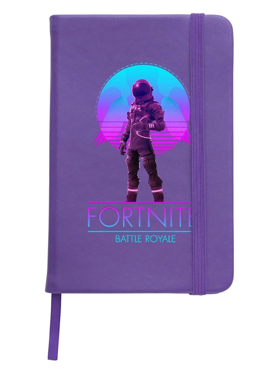 Блокнот А5 Фортнайт (Fortnite) Фиолетовый (92228-1193-PU) MobiPrint (257326017)