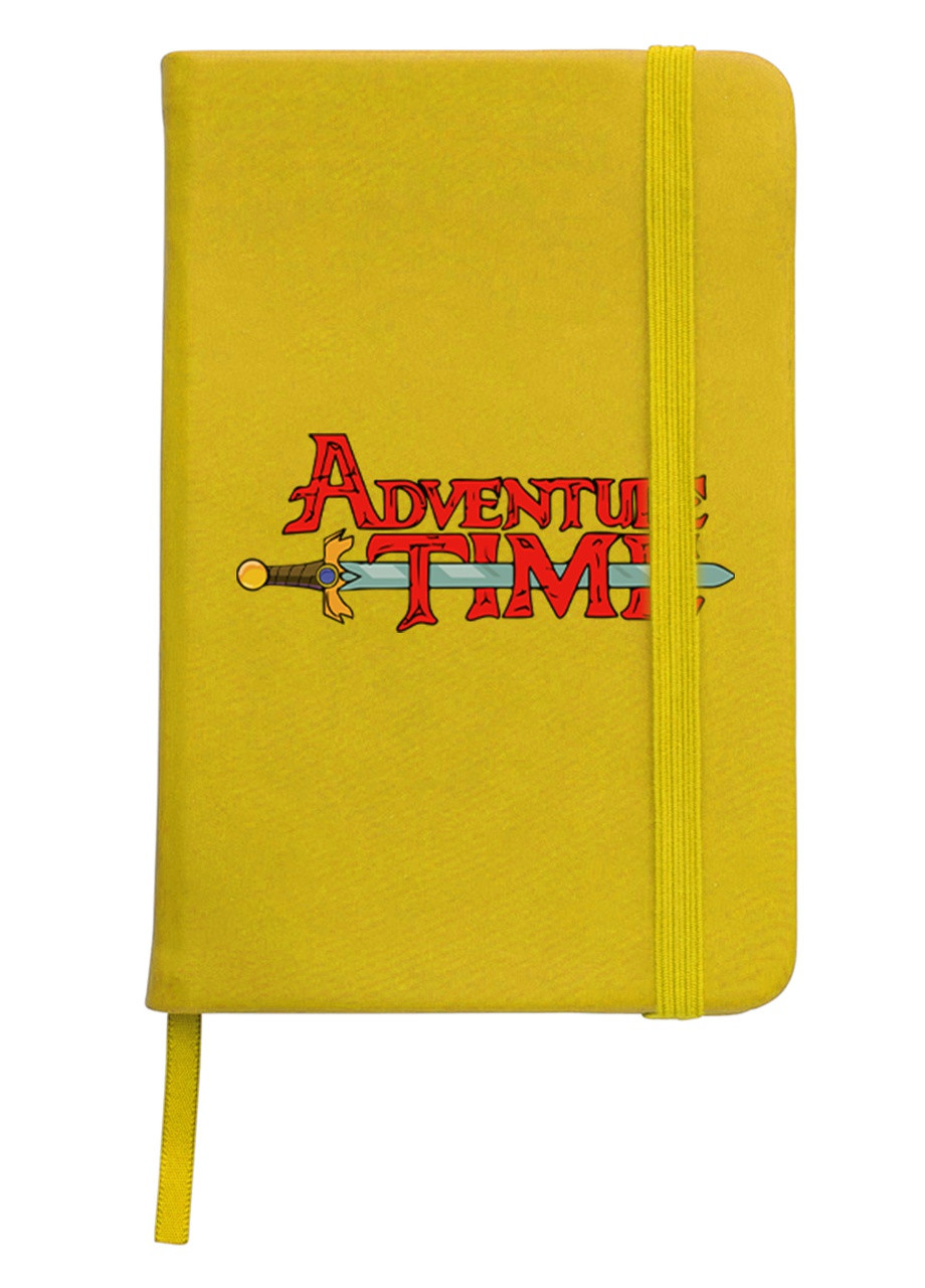 Блокнот А5 Час пригод (Adventure Time) Жовтий (92228-1582-SY) MobiPrint (257328908)