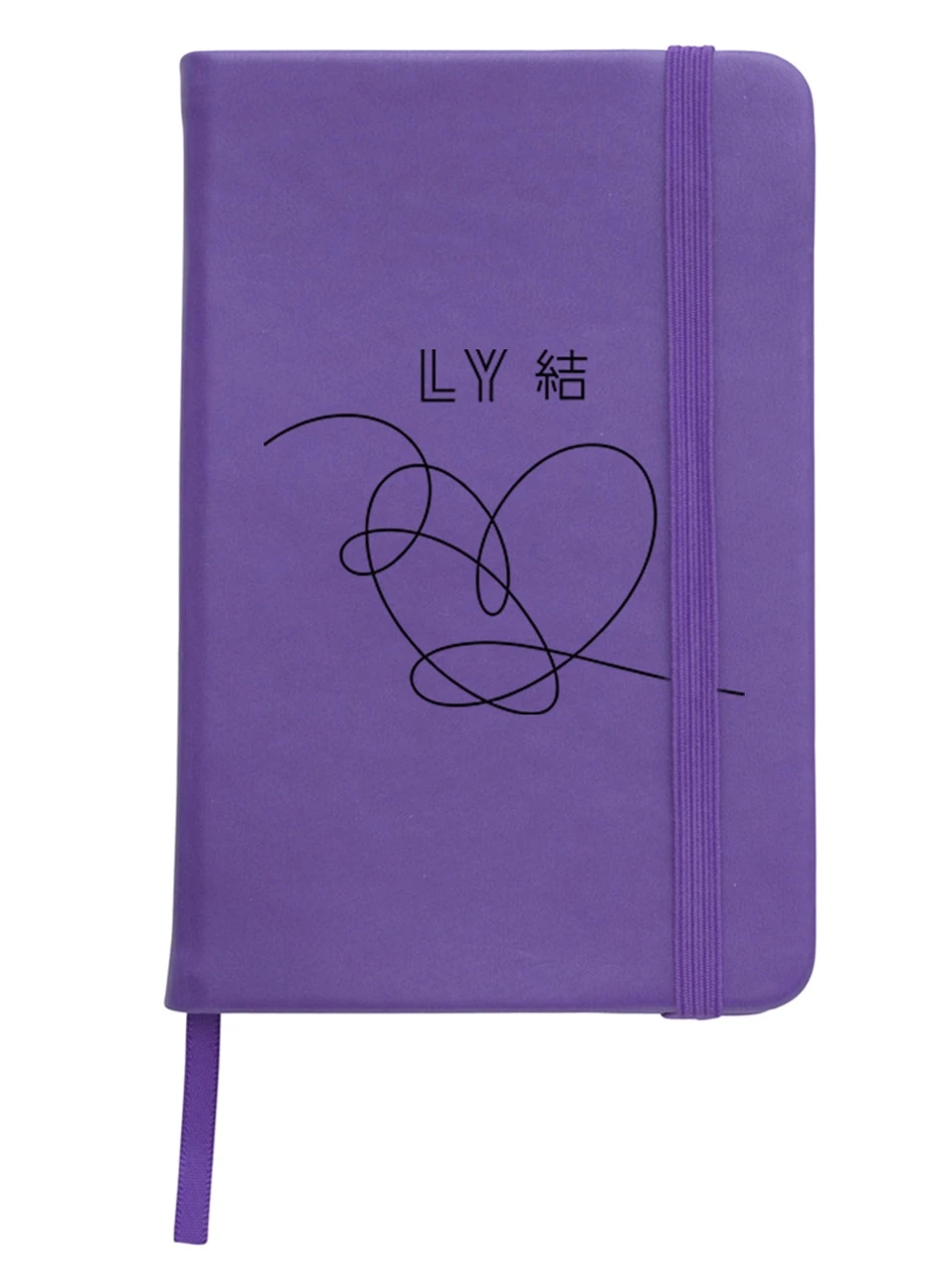 Блокнот А5 БТС (BTS) Фиолетовый (92228-1080-PU) MobiPrint (257328885)