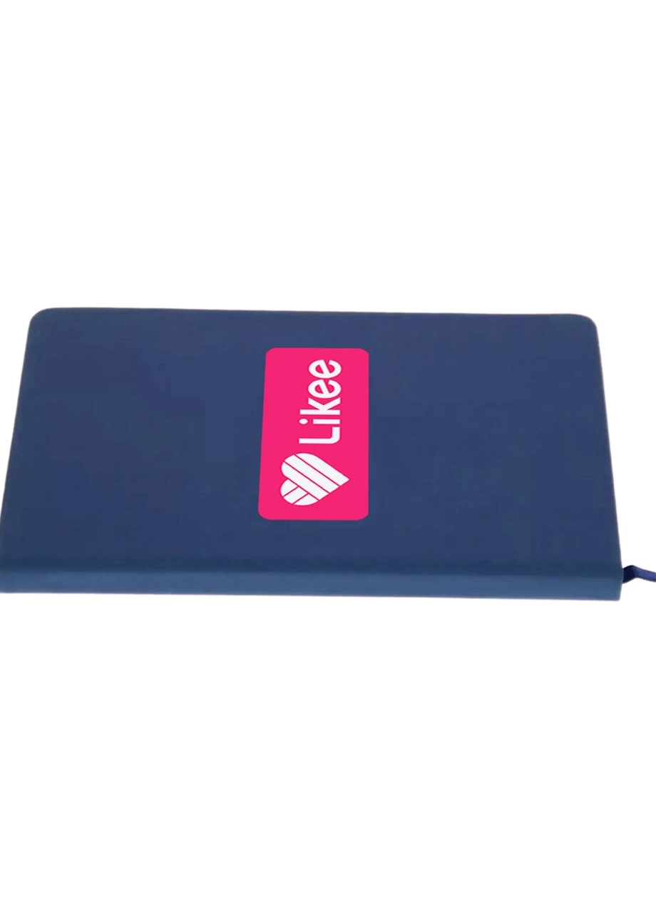 Блокнот А5 Лайк (Likee) Темно-синій (92228-1042-NB) MobiPrint (257324833)