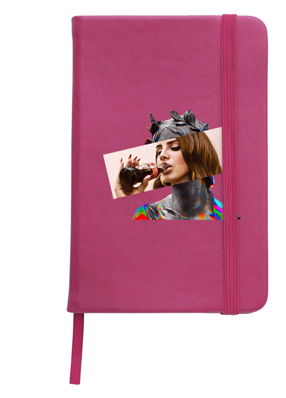Блокнот А5 Лана Дель Рей Ренессанс (Lana Del Rey Renaissance) Малиновый (92228-1204-FU) MobiPrint (257322296)