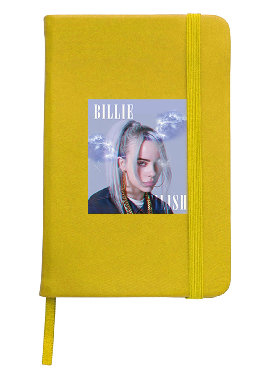 Блокнот А5 Билли Айлиш (Billie Eilish) Желтый (92228-1603-SY) MobiPrint (257327134)