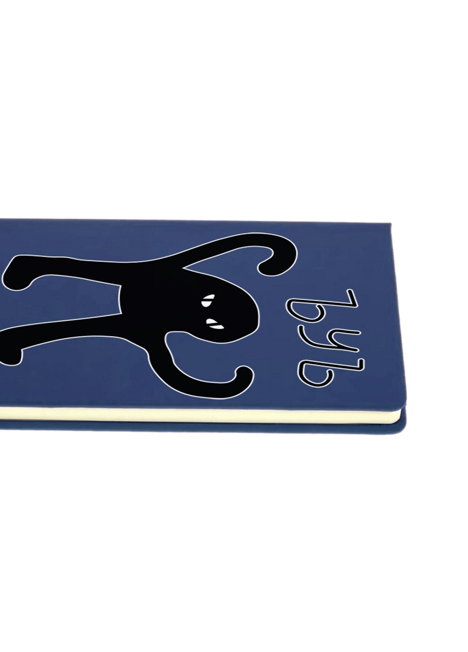 Блокнот А5 черный кот Темно-синий (92228-1331-NB) MobiPrint (257325530)