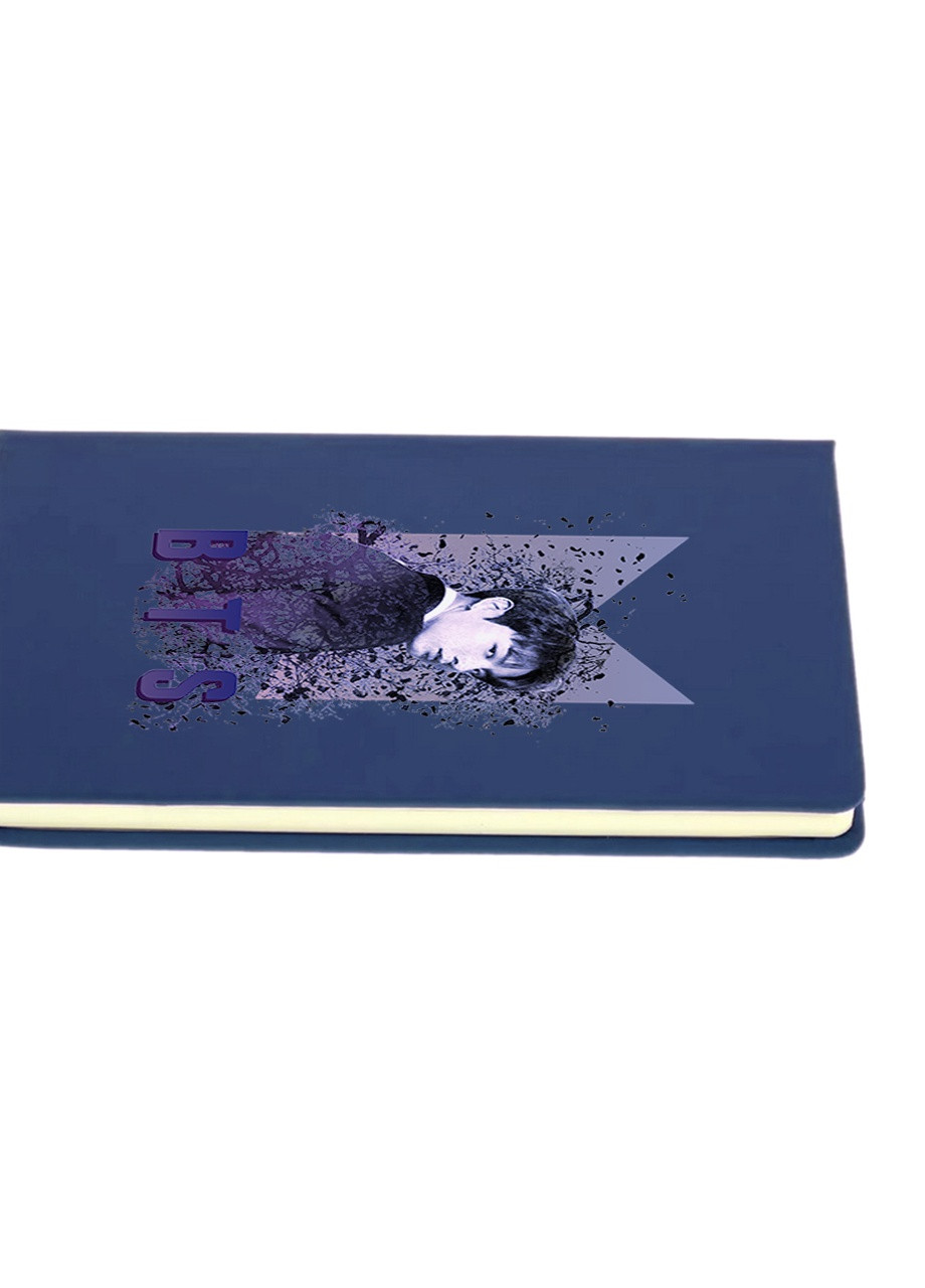 Блокнот А5 БТС (BTS) Темно-синій (92228-1065-NB) MobiPrint (257321857)