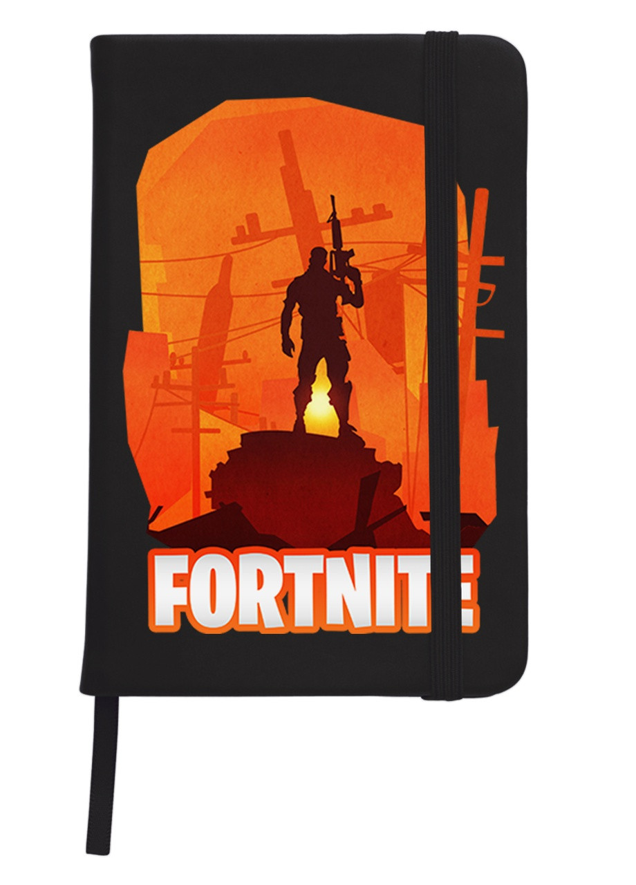 Блокнот А5 Фортнайт (Fortnite) Чорний (92228-1194-BK) MobiPrint (257326662)