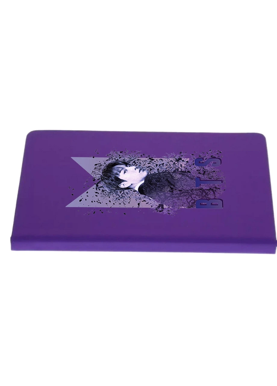 Блокнот А5 БТС (BTS) Фіолетовий (92228-1065-PU) MobiPrint (257323027)