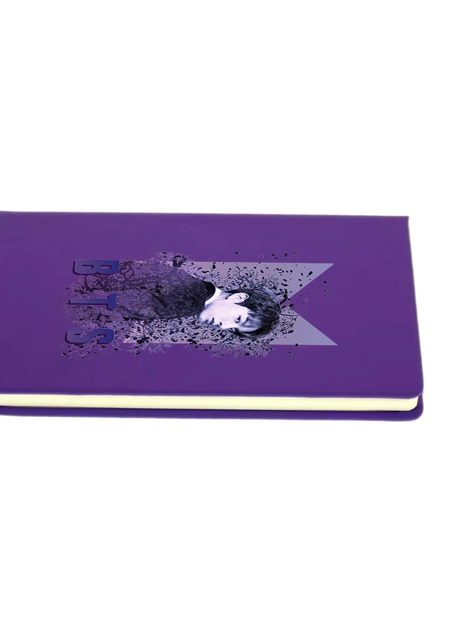 Блокнот А5 БТС (BTS) Фіолетовий (92228-1065-PU) MobiPrint (257323027)