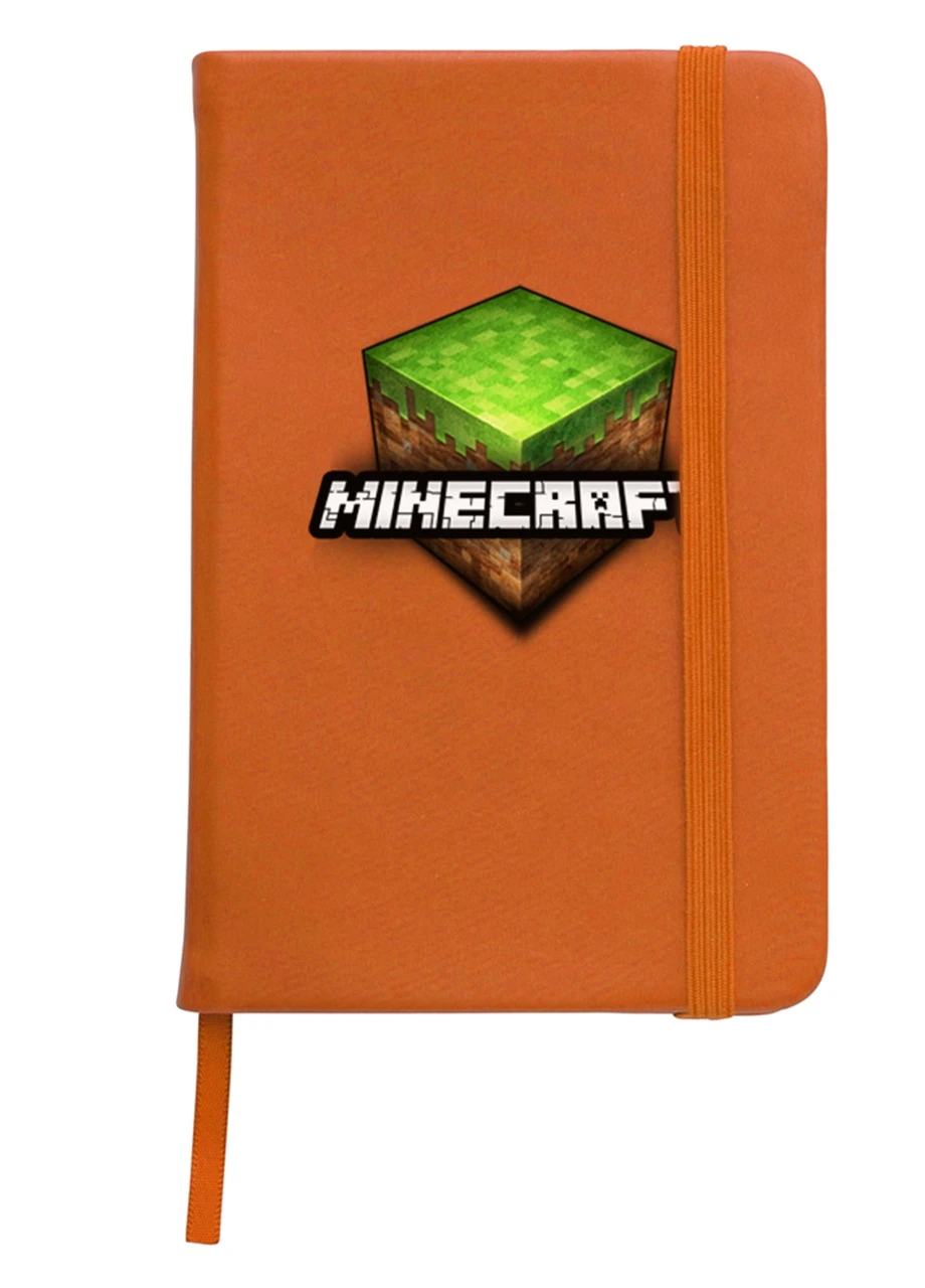 Блокнот А5 Майнкрафт (Minecraft) Оранжевый (92228-1174-OG) MobiPrint (257327937)