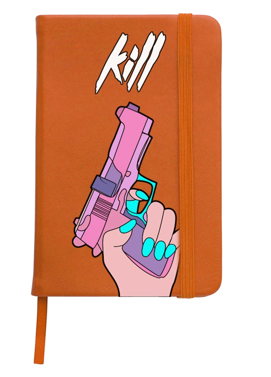 Блокнот А5 Kill Оранжевый (92228-1636-OG) MobiPrint (257322568)