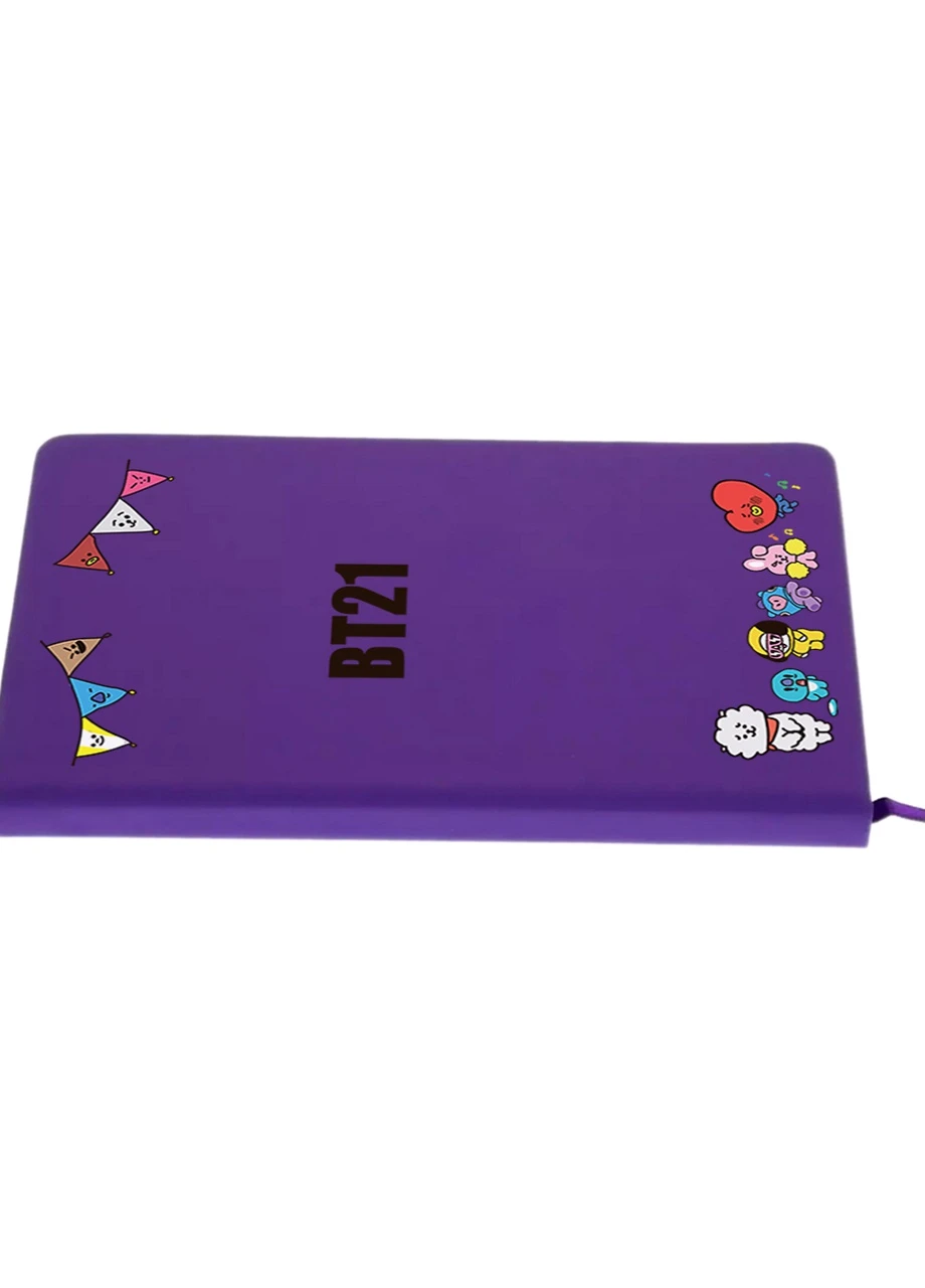 Блокнот А5 БТС (BTS) Фіолетовий (92228-1168-PU) MobiPrint (257321754)