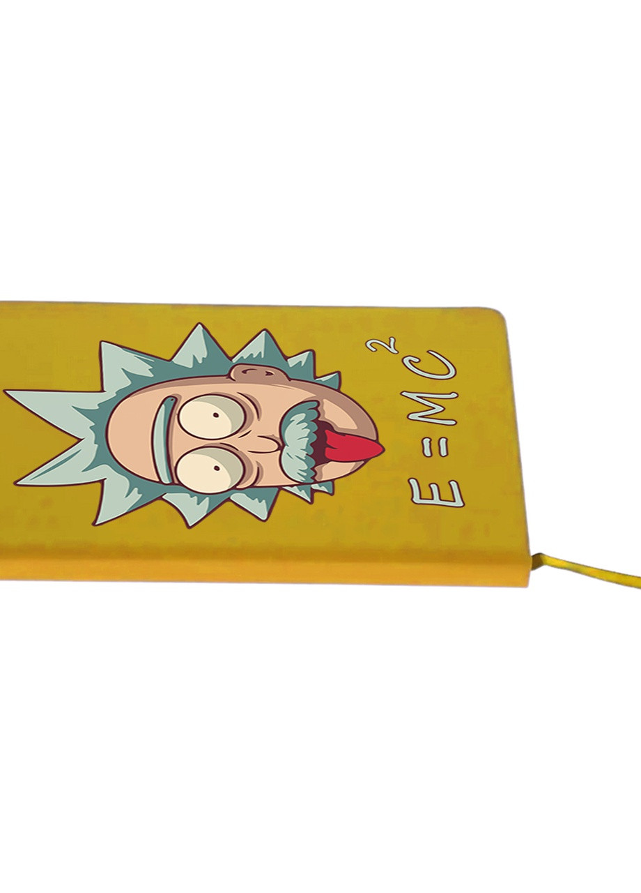 Блокнот А5 Рик и Морти (Rick and Morty) Желтый (92228-1962-SY) MobiPrint (257325060)