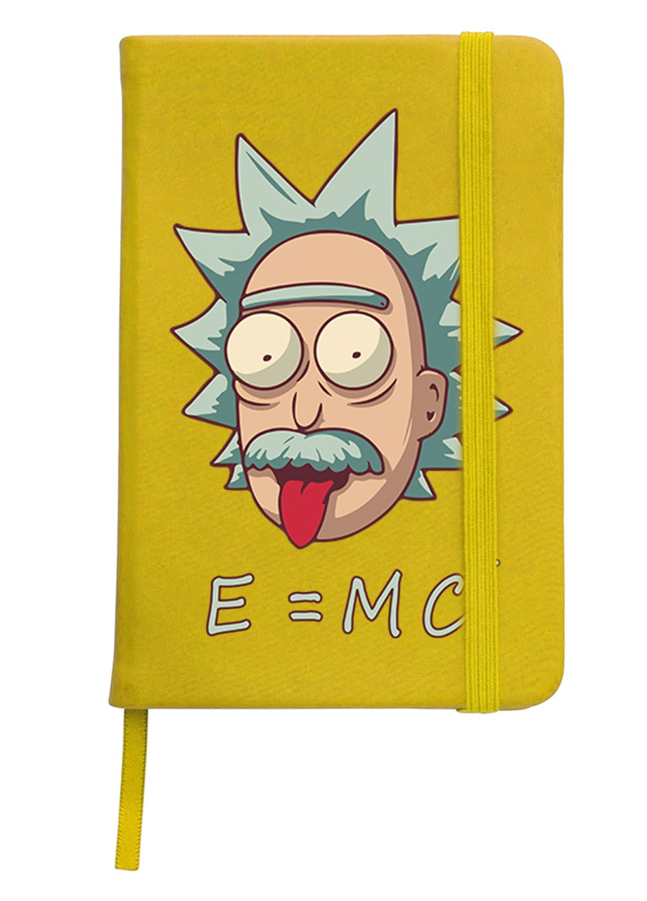 Блокнот А5 Рик и Морти (Rick and Morty) Желтый (92228-1962-SY) MobiPrint (257325060)