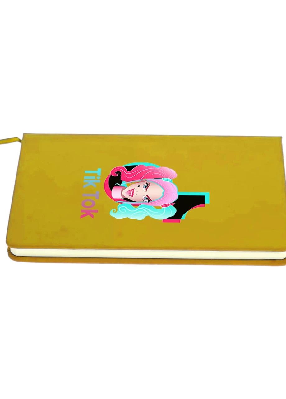 Блокнот А5 Тік Струм (Tik Tok Harley Quinn) Жовтий (92228-1646-SY) MobiPrint (257322175)