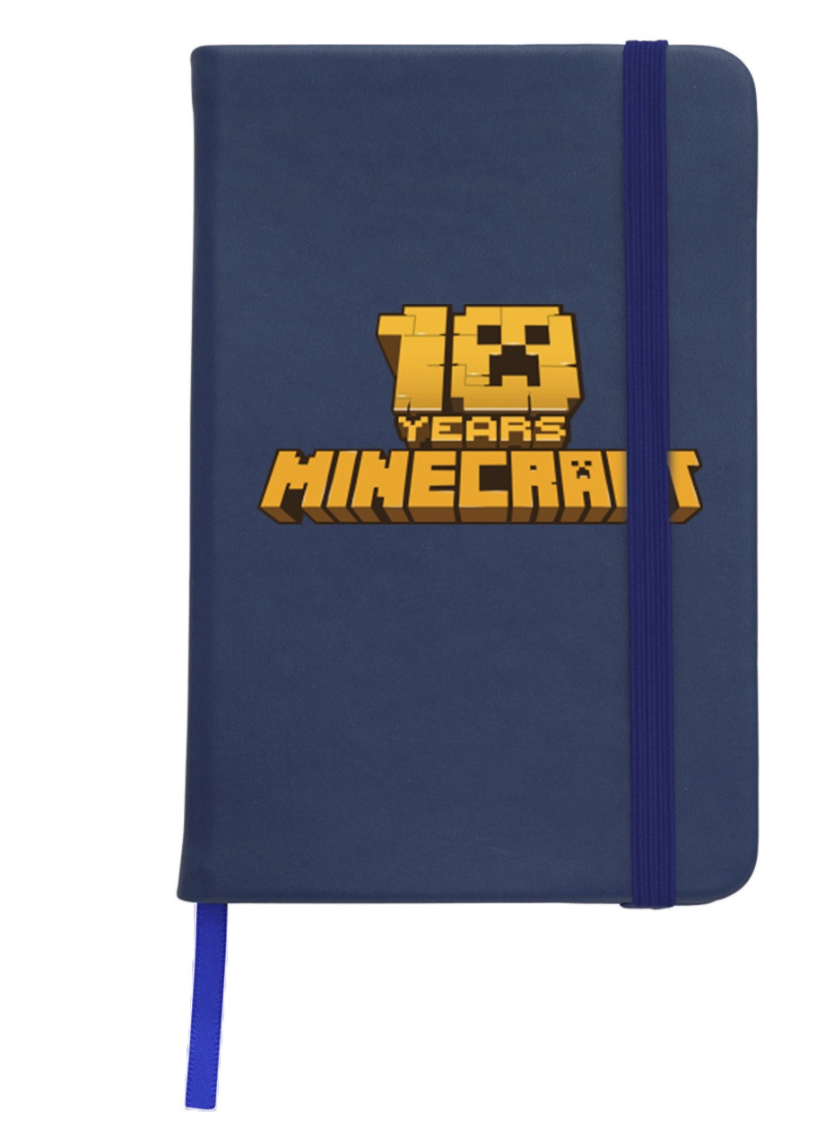 Блокнот А5 Майнкрафт (Minecraft) Темно-синий (92228-1171-NB) MobiPrint (257327551)