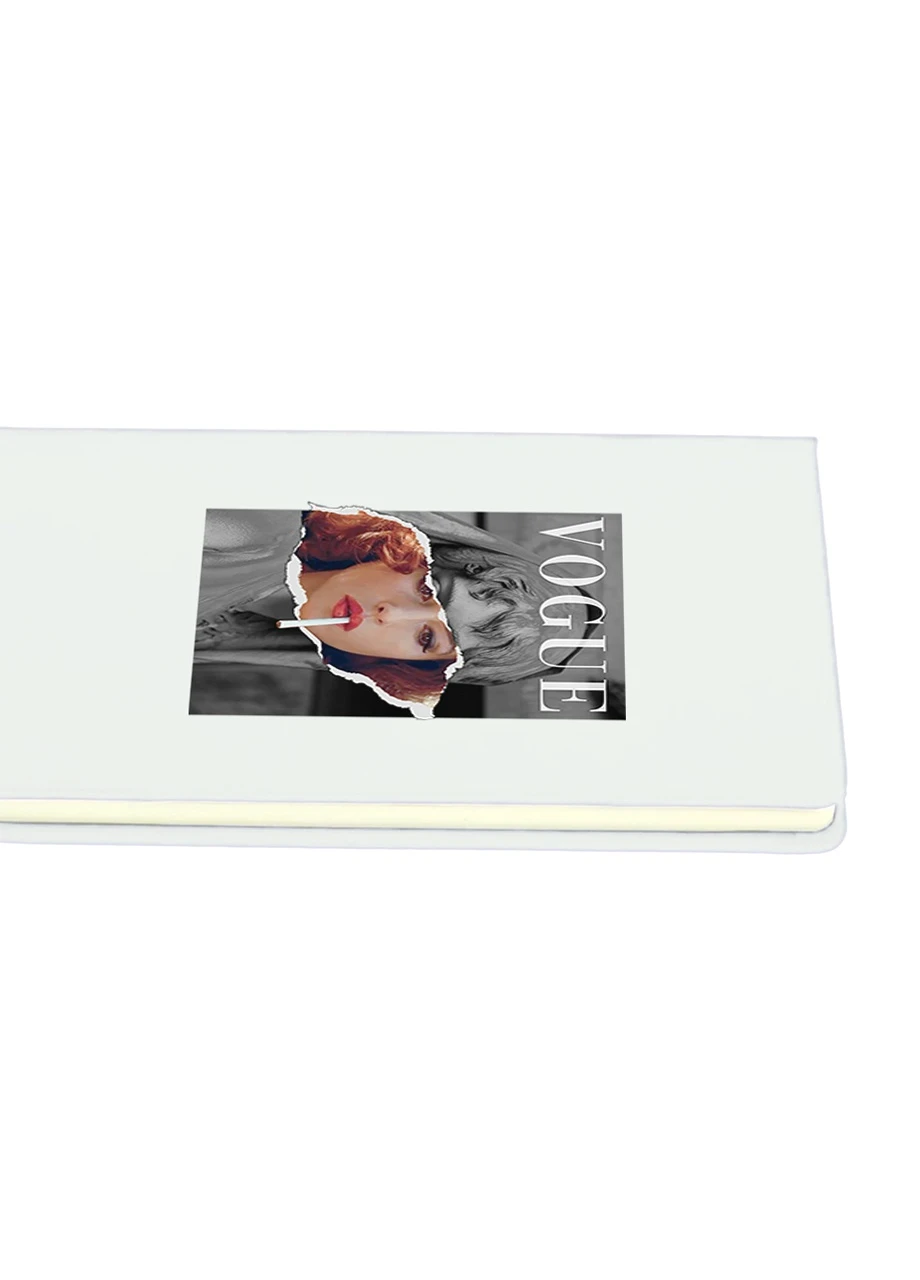 Блокнот А5 Моніка Беллуччі (Monica Bellucci) Білий (92228-1588-WT) MobiPrint (257324095)