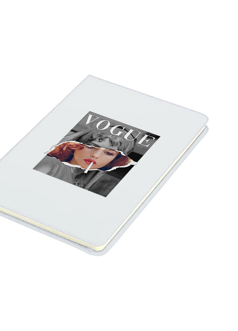 Блокнот А5 Моніка Беллуччі (Monica Bellucci) Білий (92228-1588-WT) MobiPrint (257324095)