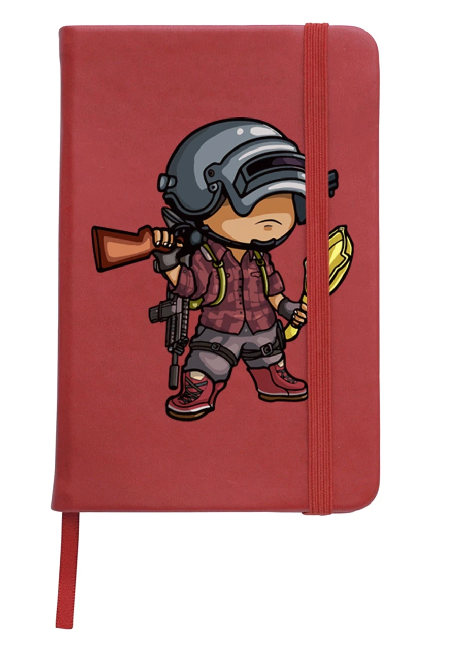 Блокнот А5 PUBG Червоний (92228-1710-RD) MobiPrint (257327112)