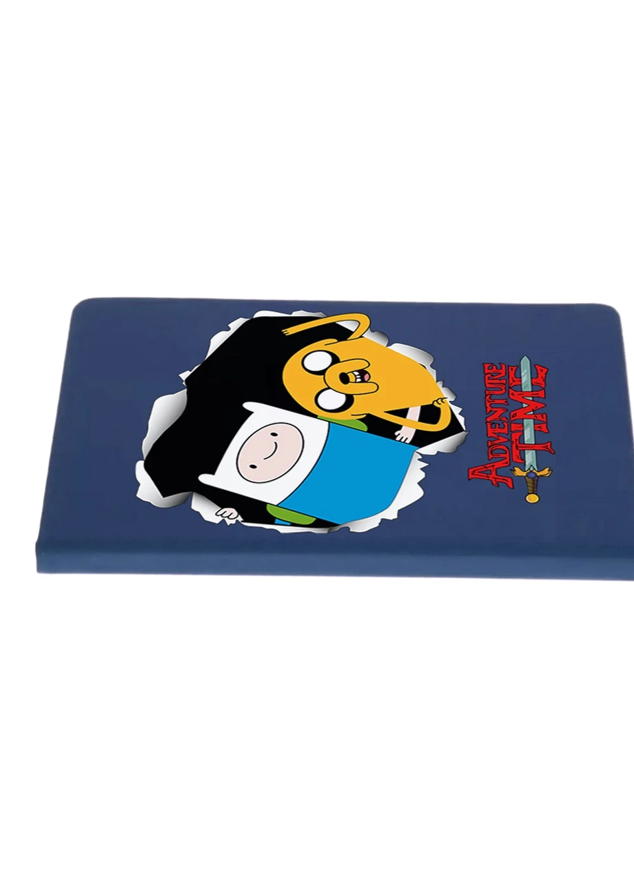 Блокнот А5 Фін і Джейк пес (Finn & Jake the dog) Темно-синій (92228-1581-NB) MobiPrint (257323177)