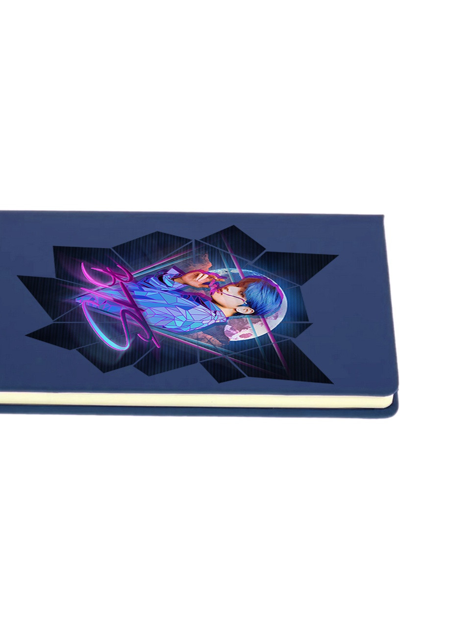 Блокнот А5 БТС (BTS) Темно-синій (92228-1067-NB) MobiPrint (257326260)