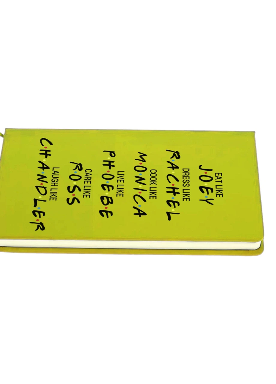 Блокнот А5 Друзі (Friends) Салатовий (92228-1998-LM) MobiPrint (257323280)