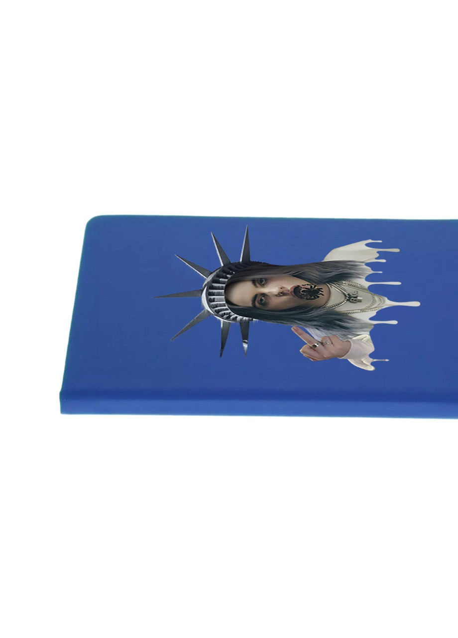 Блокнот А5 Біллі Айліш (Billie Eilish) Світло-блакитний (92228-1583-SK) MobiPrint (257324351)