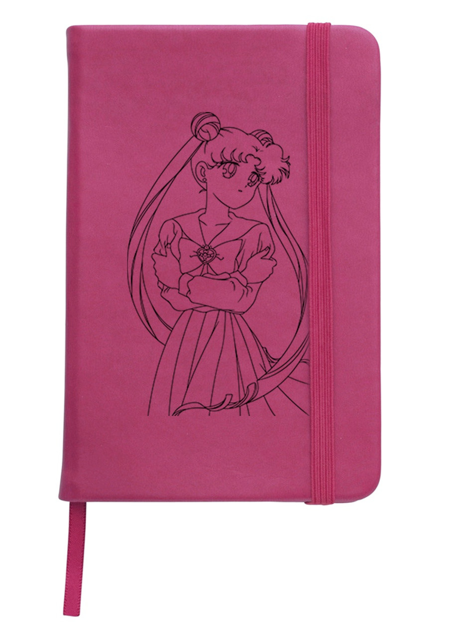 Блокнот А5 Сейлор Мун (Sailor Moon) Малиновий (92228-1768-FU) MobiPrint (257327602)