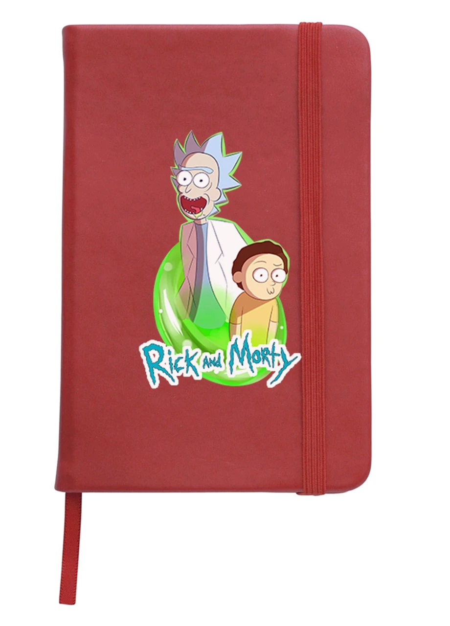Блокнот А5 Рик и Морти Красный (92228-1230-RD) MobiPrint (257322348)