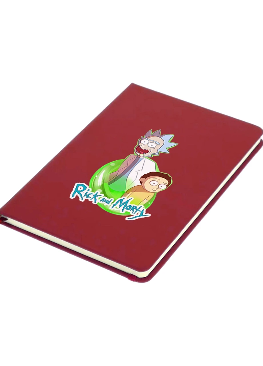 Блокнот А5 Рик и Морти Красный (92228-1230-RD) MobiPrint (257322348)